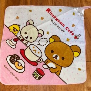 NWOT Rilakkuma Japanese Towel with Loop